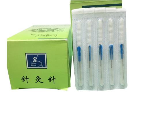 Stainless steel handle acupuncture needles