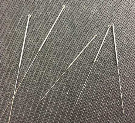 Stainless steel handle acupunctuure needle