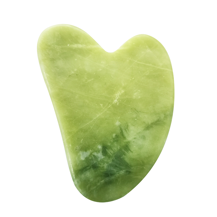 Dark Green Heart Shape Guasha Board