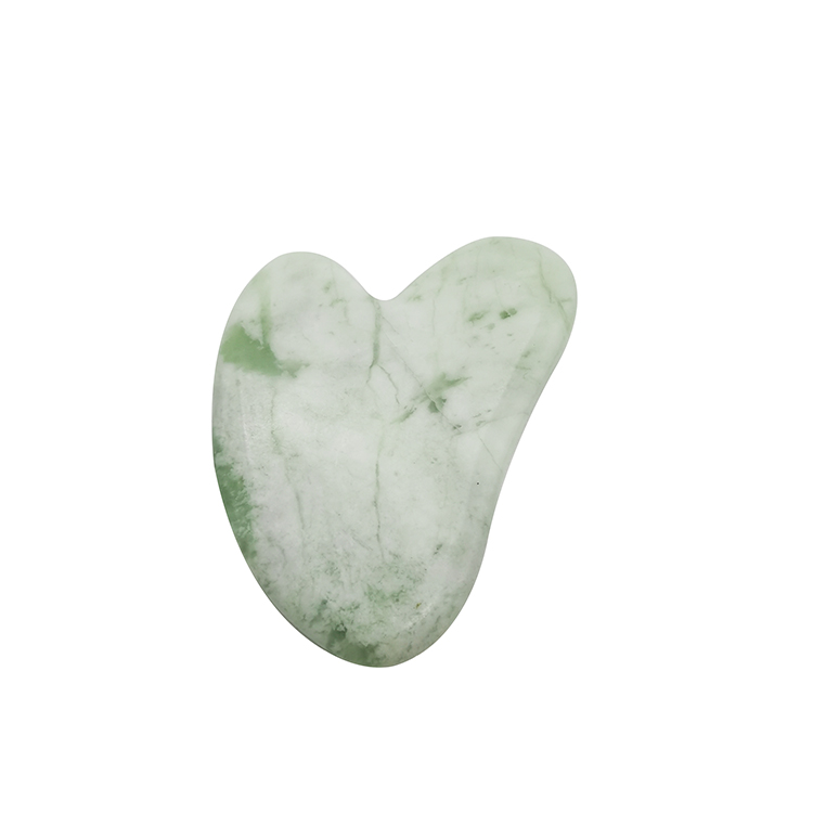 Light Green Heart Shape Guasha Board