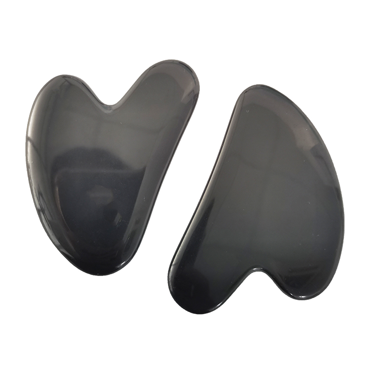 Obsidian Heart Shape Guasha Board